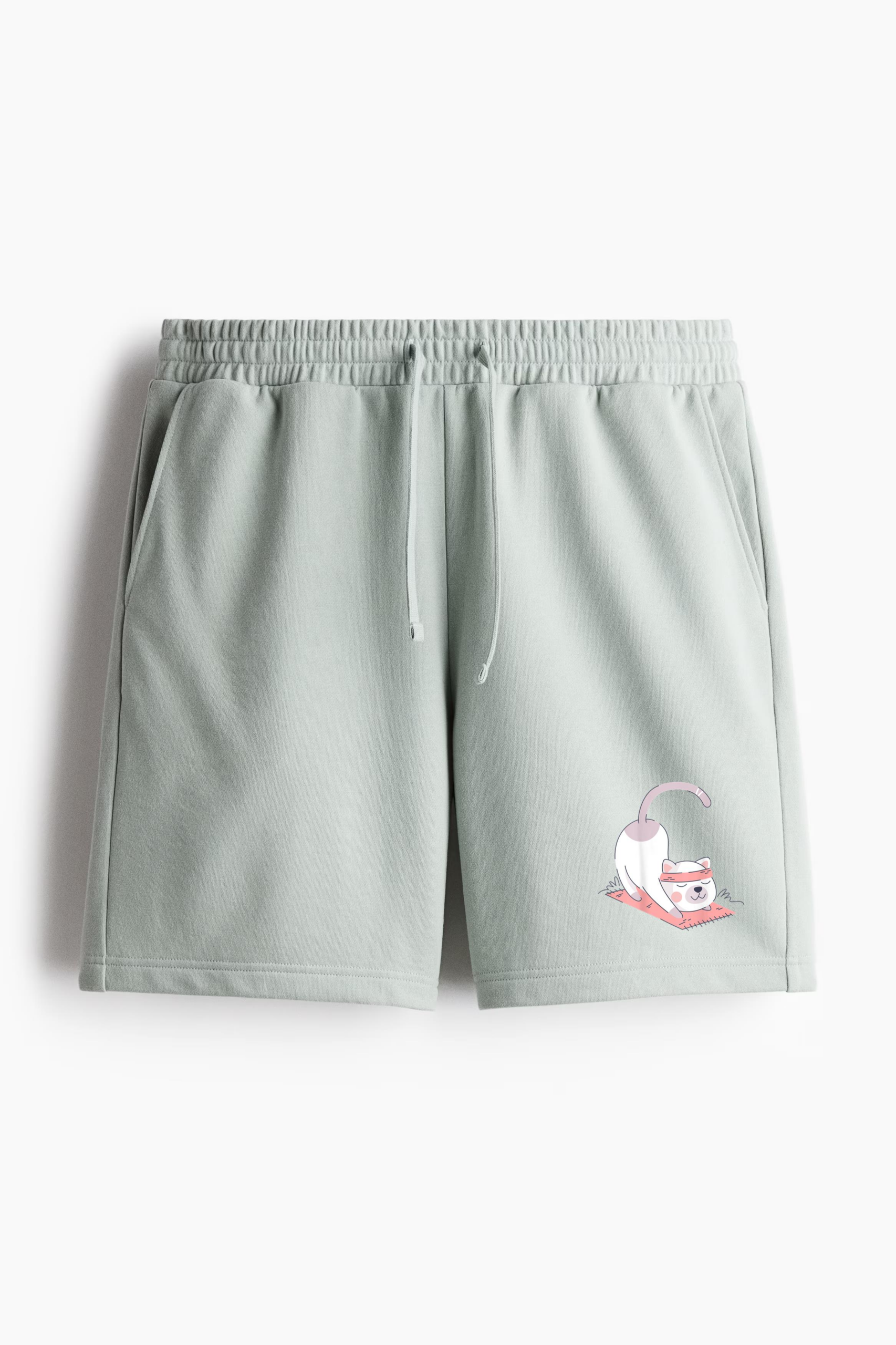 Cat Yoga Relaxed-Fit Shorts