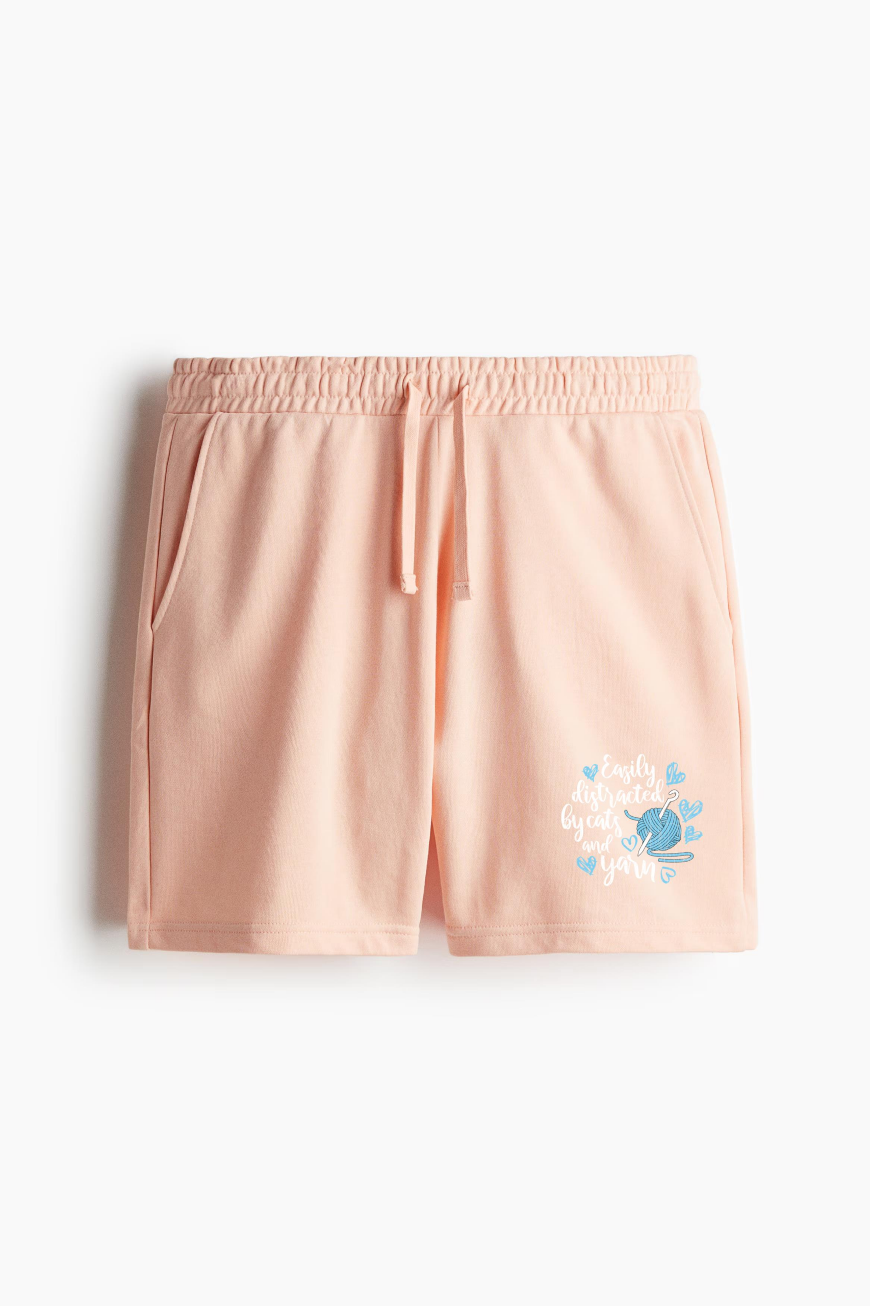 Easily Distracted By Cats Yarn Relaxed-Fit Shorts - Image 3