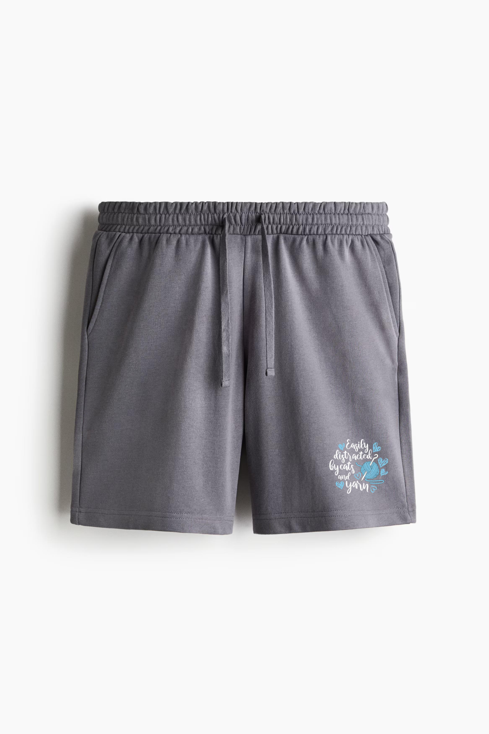 Easily Distracted By Cats Yarn Relaxed-Fit Shorts - Image 4