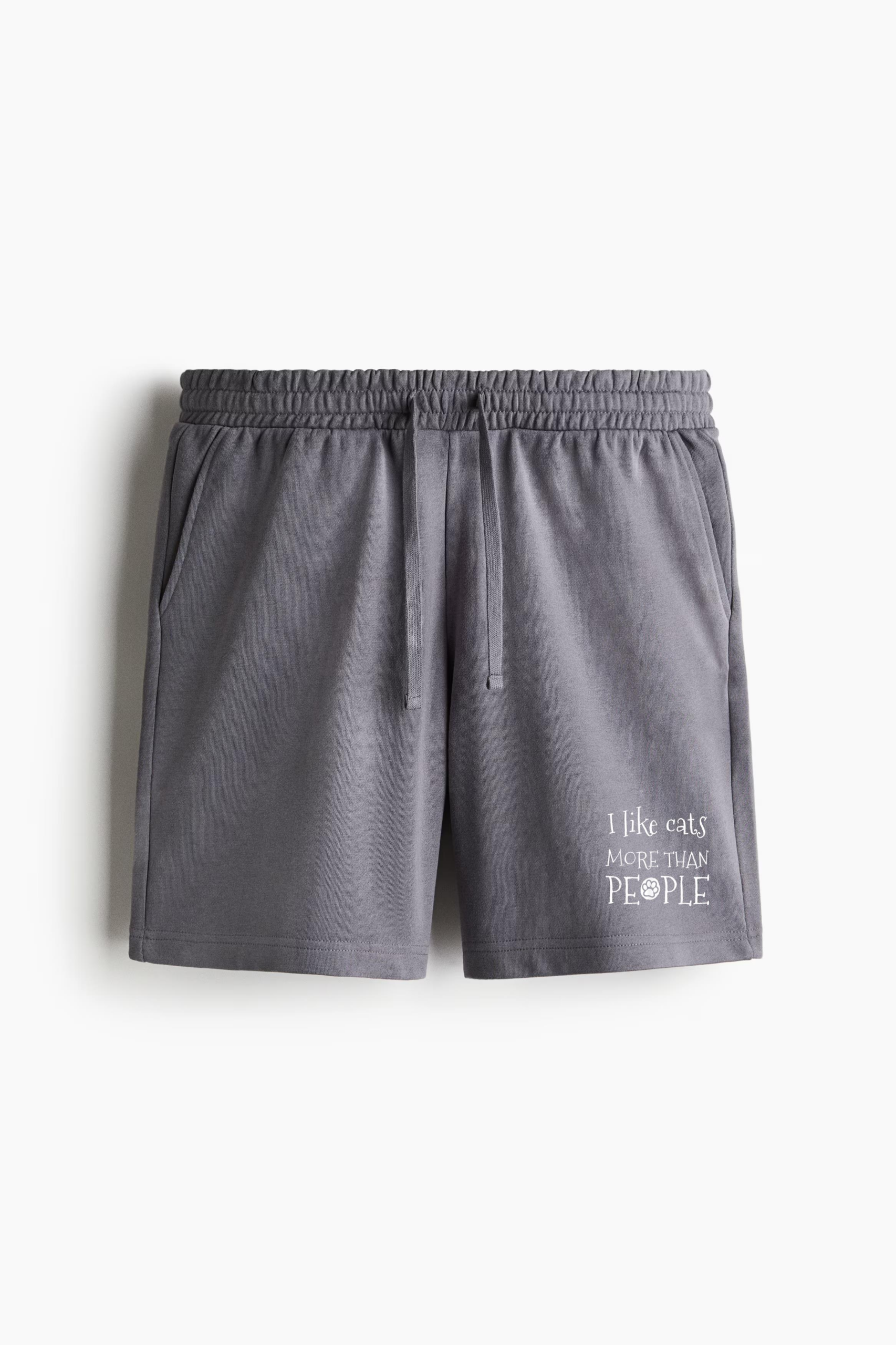 I Like Cats More Than People Relaxed-Fit Shorts - Image 4