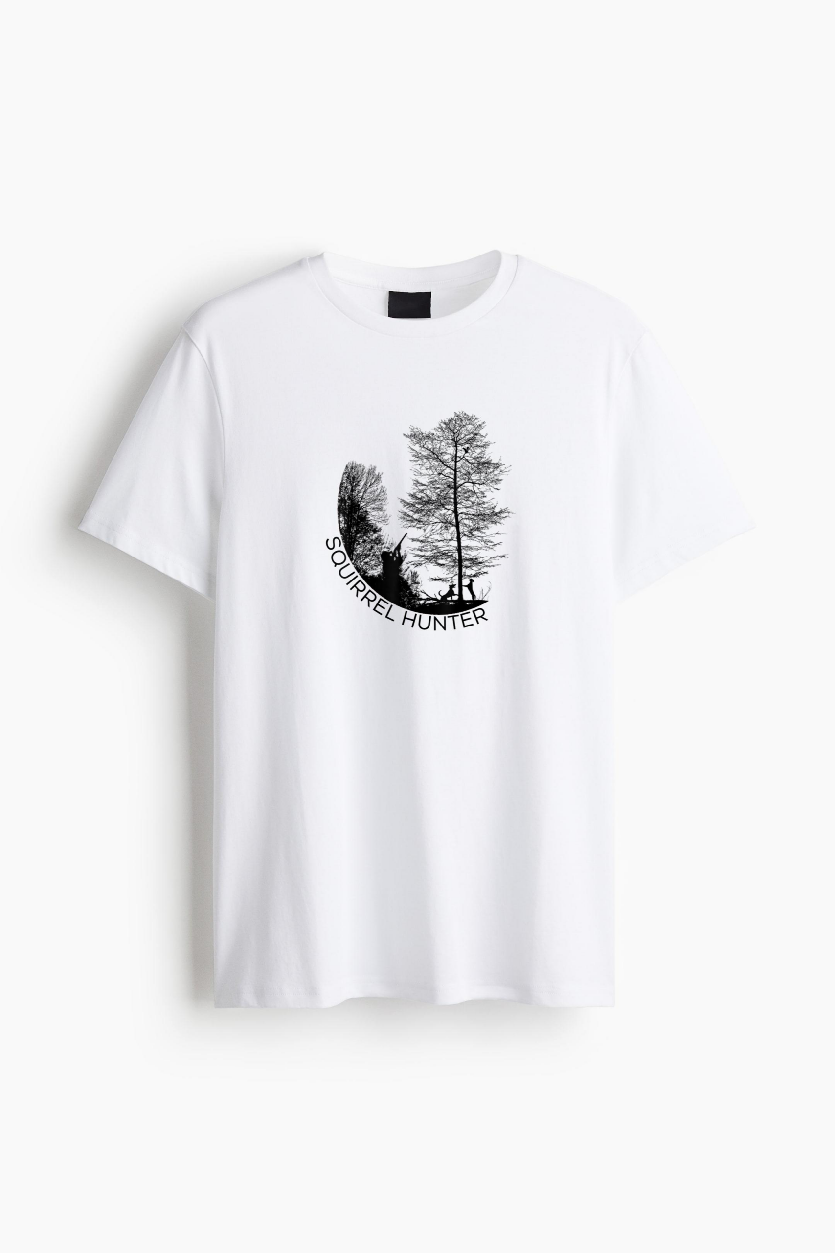 Squirrel Hunter Feist And Cur Hunting Dogs Classic Regular Fit T-Shirt - Image 2