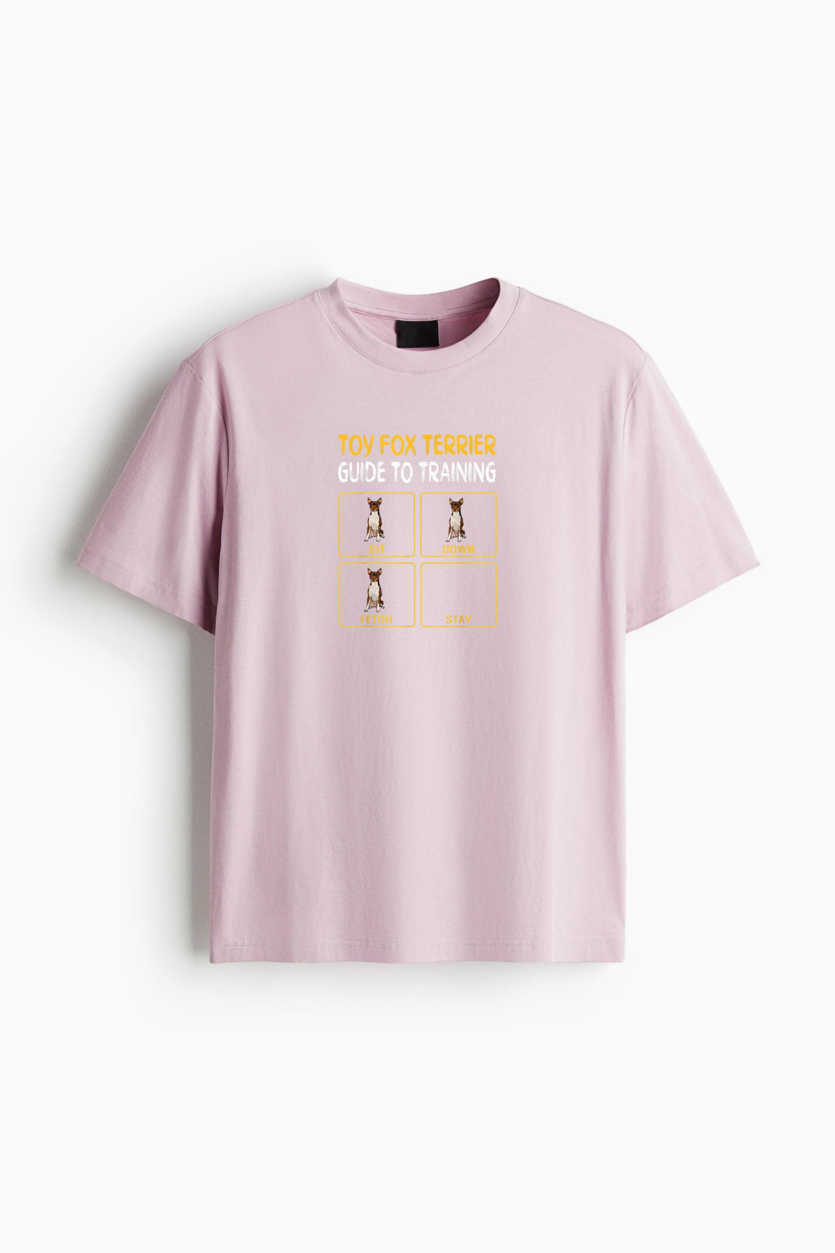 Toy Fox Terrier Guide To Training Dog Classic Regular Fit T-Shirt - Image 3