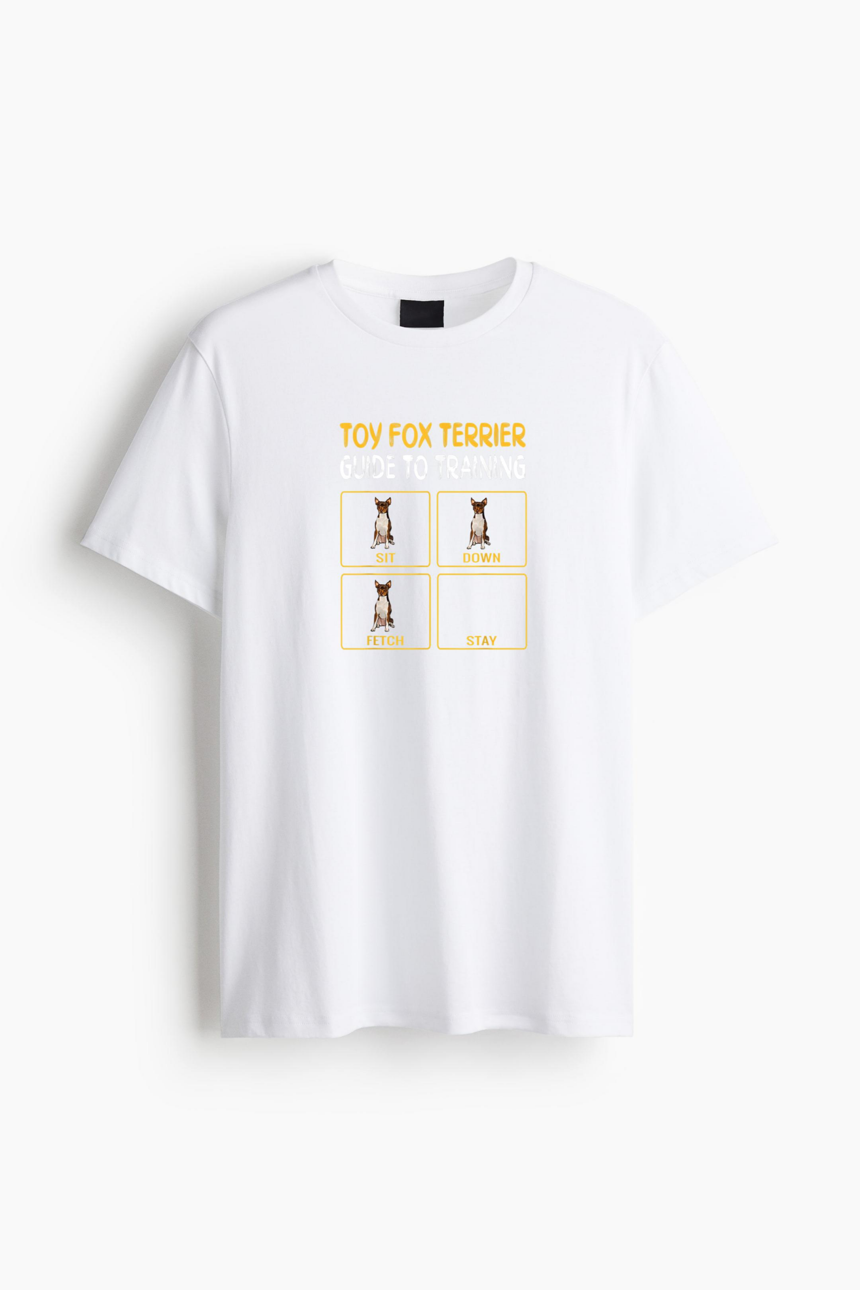 Toy Fox Terrier Guide To Training Dog Classic Regular Fit T-Shirt - Image 2