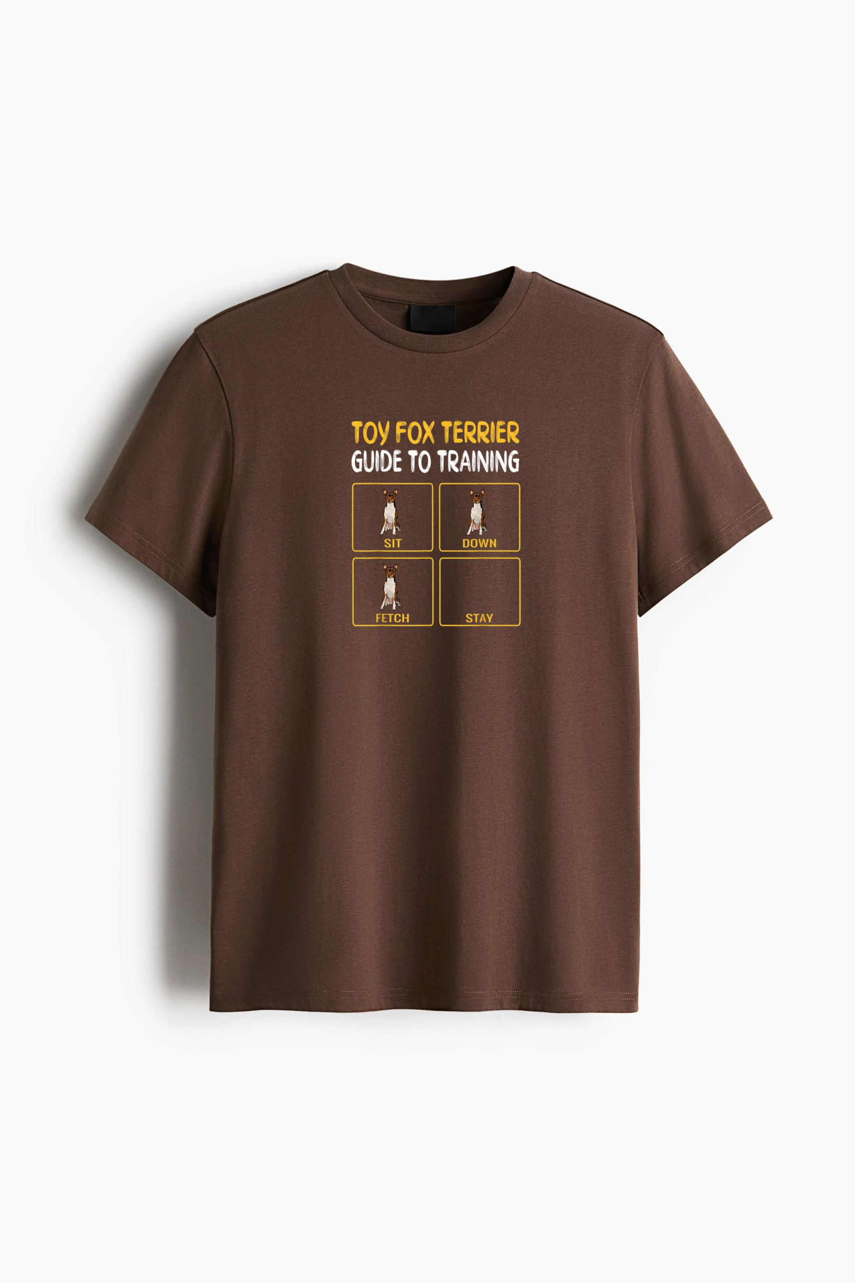Toy Fox Terrier Guide To Training Dog Classic Regular Fit T-Shirt - Image 4