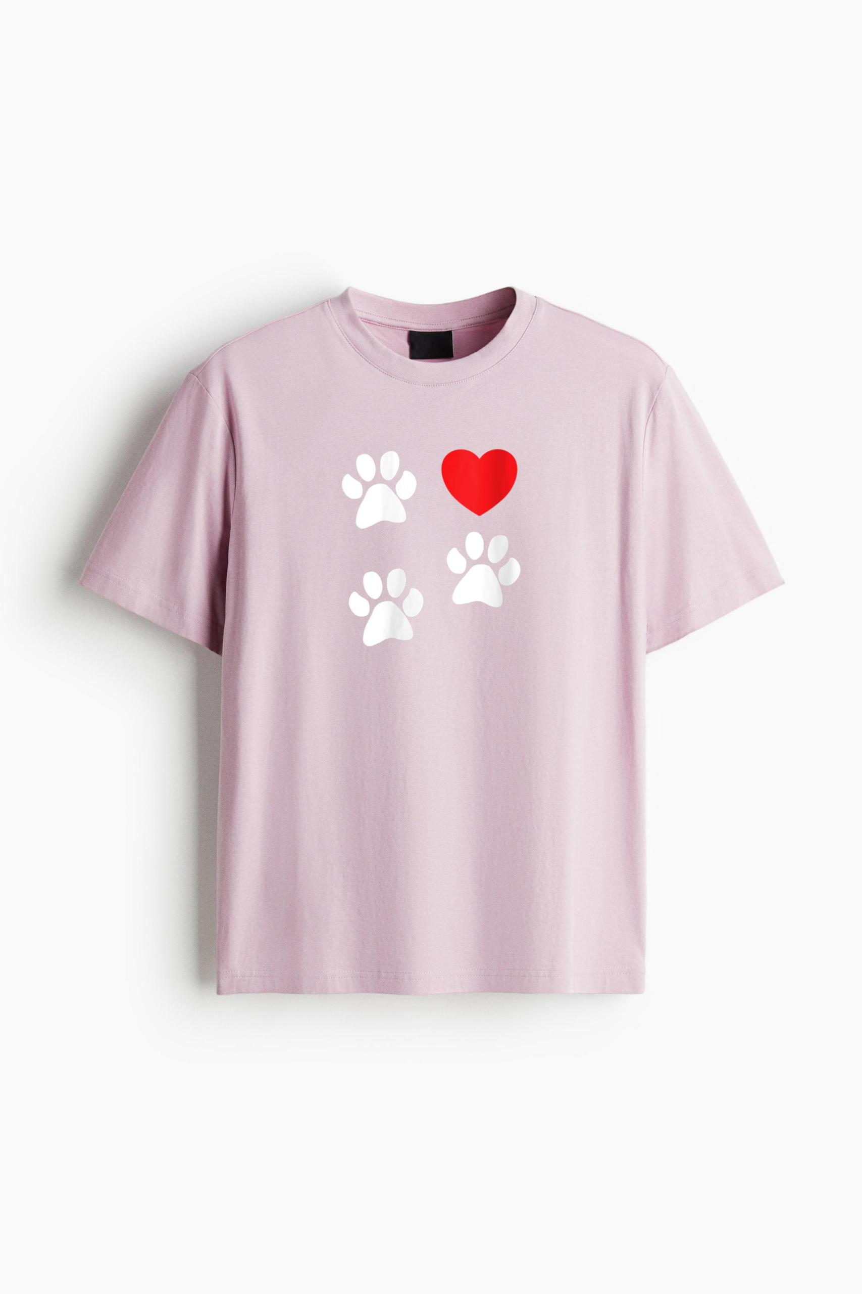 Tripod Print 3Legged Dog Classic Regular Fit T-Shirt - Image 3