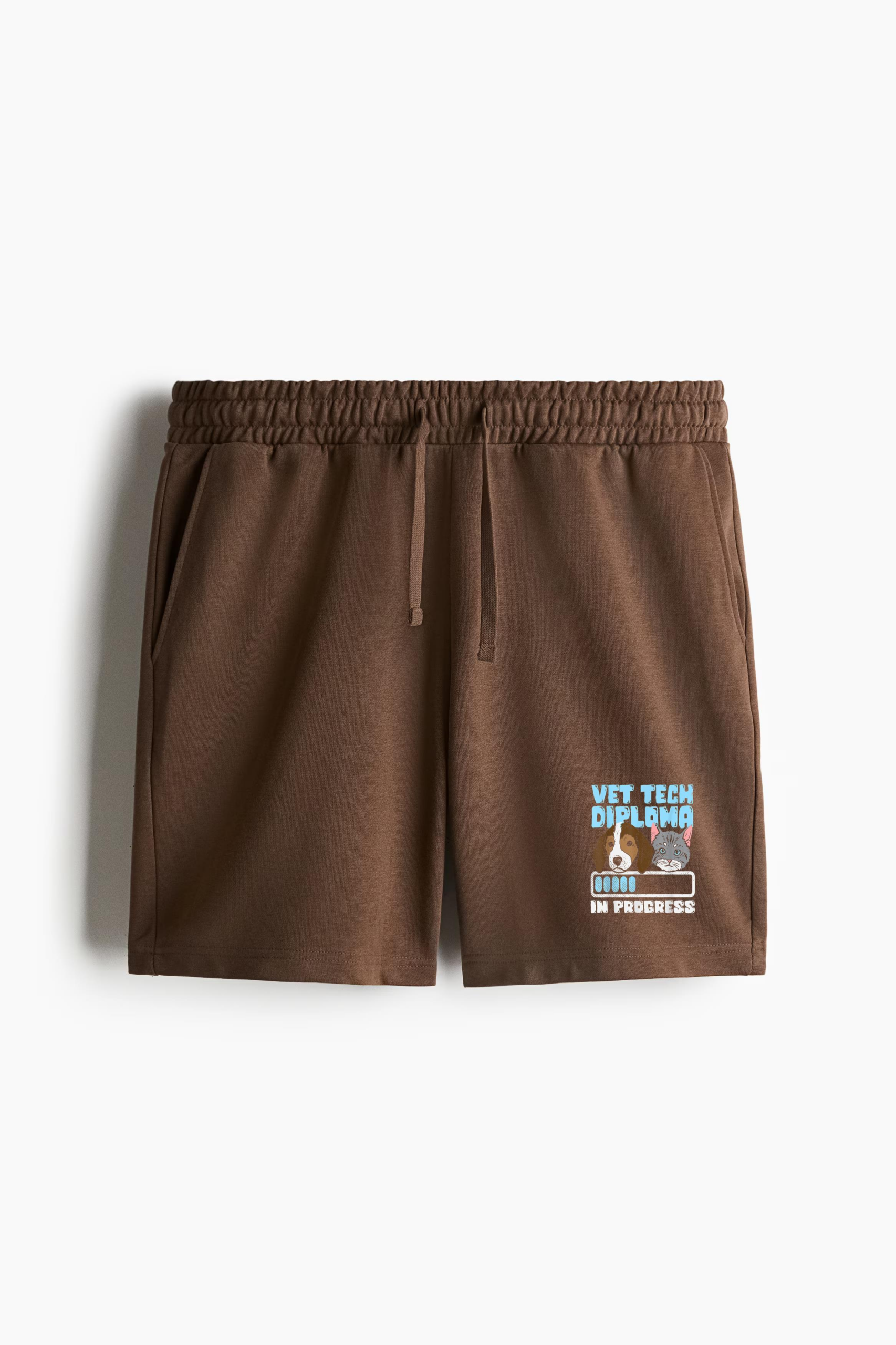Vet Tech Diploma In Progress Cat And Dog Relaxed-Fit Shorts - Image 2