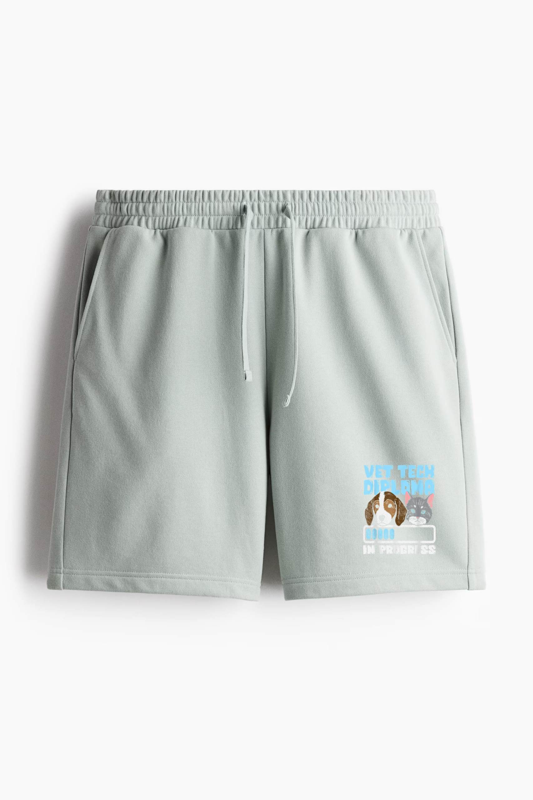 Vet Tech Diploma In Progress Cat And Dog Relaxed-Fit Shorts