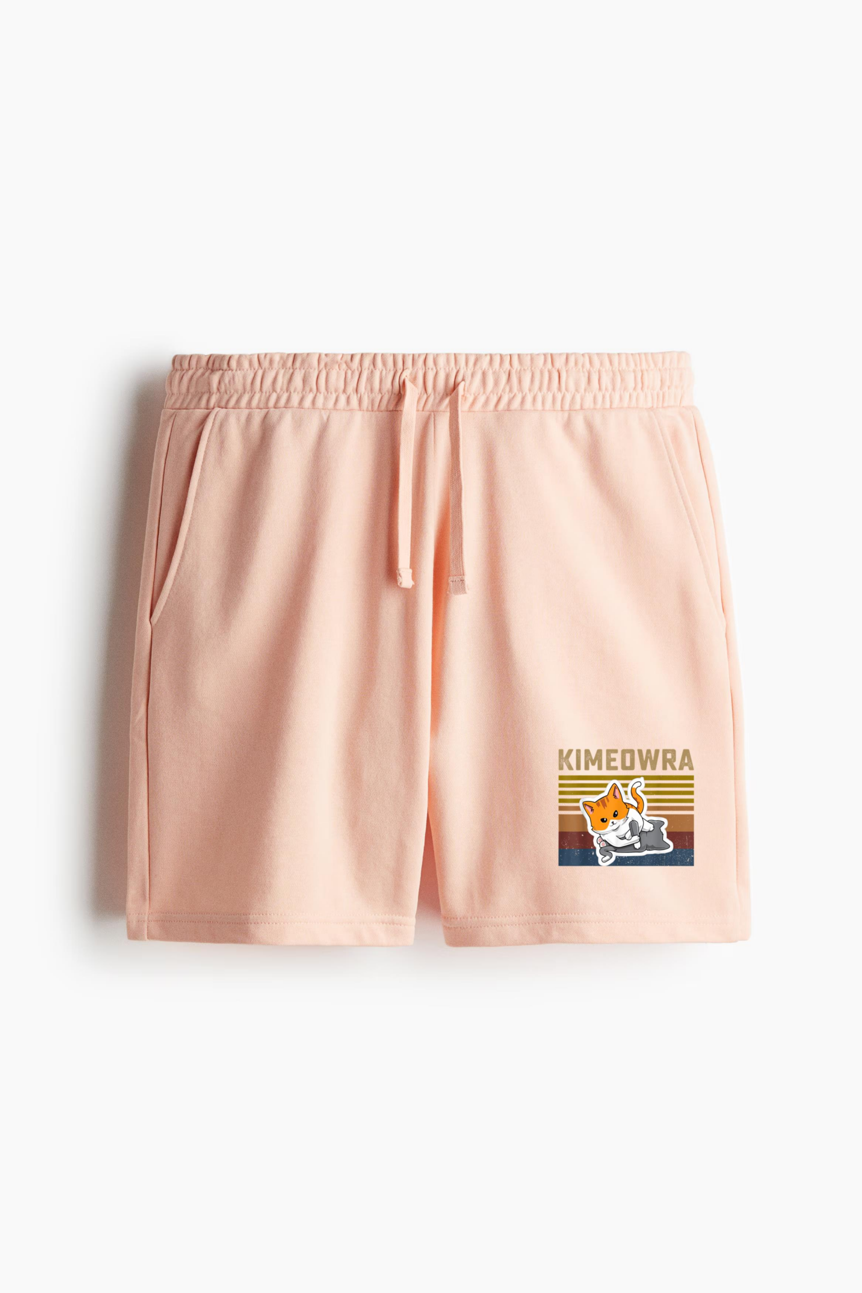 Vintage Kimeowra Cat Relaxed-Fit Shorts - Image 3