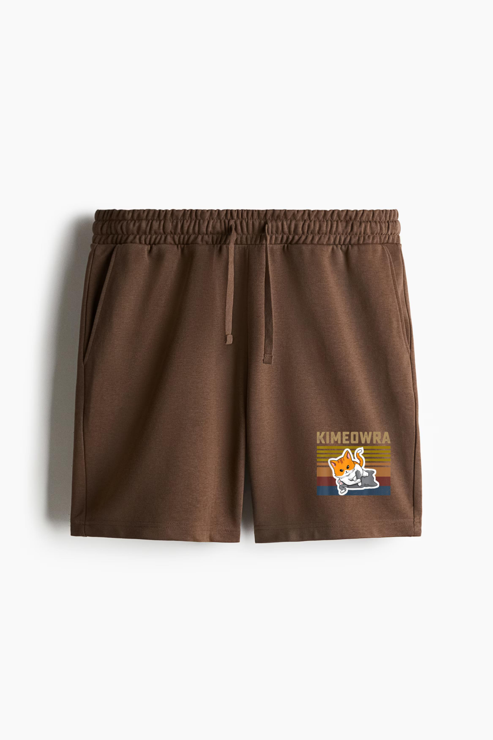 Vintage Kimeowra Cat Relaxed-Fit Shorts - Image 2