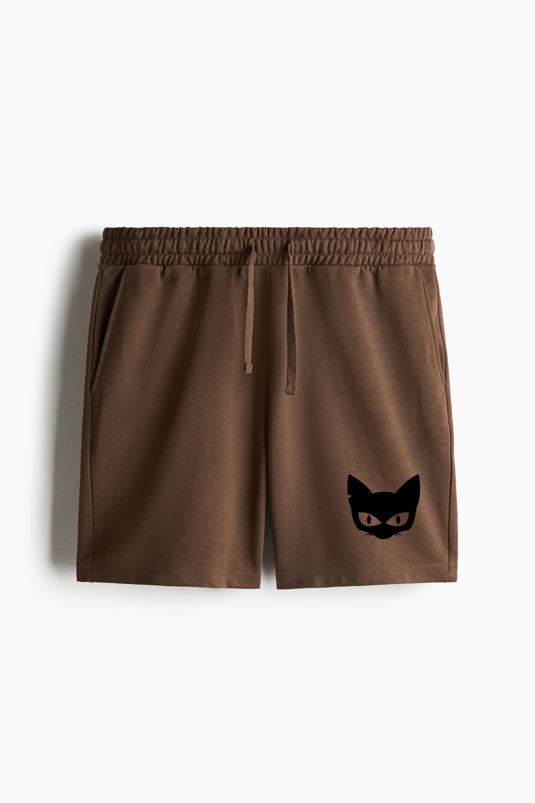 Witch Cat Face Relaxed-Fit Shorts - Image 2